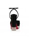 Christian Louboutin Cassandrina Alta 130 Mm Sandale Cu Platforma Din Piele De Brevet Negru Pantofi Christian Louboutin