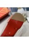 Christian Louboutin Collaclou Spike Clar Plat Impodobita Pvc si Metalic, din Piele de Argint
