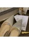 Christian Louboutin Nebuniile Strass Apartamente Plasă și Piele de Brevet de Argint