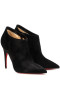 Christian Louboutin Gorgona 100mm piele de Căprioară Glezna Cizme Christian Louboutin Pantofi