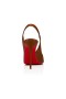 Christian Louboutin Tipa Fierbinte Sling Pompe de 100mm Piele Nappa Nud 5