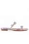 Christian Louboutin Doar Queenie Catâri Pvc Și Piele De Vițel Înflorit Print Multicolor Pantofi Christian Louboutin