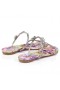 Christian Louboutin Doar Queenie Catâri Pvc Și Piele De Vițel Înflorit Print Multicolor Pantofi Christian Louboutin
