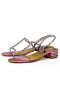 Christian Louboutin Simplu Queenie Sandale Strass Aftersun 25 Mm Sandale Multicolore