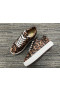 Christian Louboutin Vieirissima Adidași Din Piele De Leopard