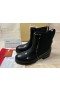 Christian Louboutin Afară Lina Impodobita Piele Glezna BootsChristian Pantofi Louboutin
