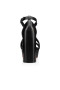 Christian Louboutin Platforme Movida 130 mm Negru/lin Copil Negru