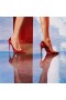 Christian Louboutin Pompa Deci Kate 120mm Loubi/lin Psy Loubi Brevet de vițel