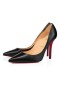 Christian Louboutin Pompe Apostrophy 100 mm Black Nappa