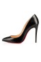 Christian Louboutin Pompe Nebuniile Strass 100mm Negru din Piele