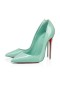 Christian Louboutin Pompe Deci Kate 120 mm Oxi/lin Oxy Brevet