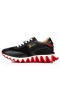 Christian Louboutin Adidas Loubishark Donna Plat Negru/loubi Vițel