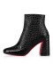 Christian Louboutin Turela Prada 85 mm Black Calf Pantofi