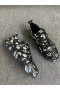 Christian Louboutin Louis Junior Spikes Sneakers Weapons Calfskin Multicolor