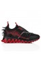 Christian Louboutin Sharkymax Running Men Sneakers Calf Leather And Spikes Version Black