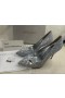 Jimmy Choo Cristais Cenusareasa 105mm Pompe de Argint