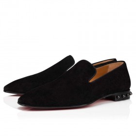 Christian Louboutin Corturi Haimana Veau Velur Negru CL Pantofi