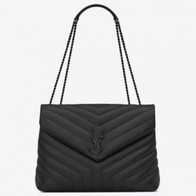Saint Laurent Atât De Negru Loulou Mediu GeantÄ De UmÄr Saint Laurent Saci