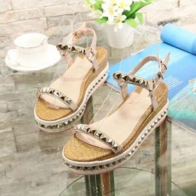 Christian Louboutin Pyraclou 60 mm Espadrile CL Magazin de Pantofi