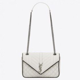 Saint Laurent Porumbel Mediu Monogram Satchel Bag Saint Laurent Saci