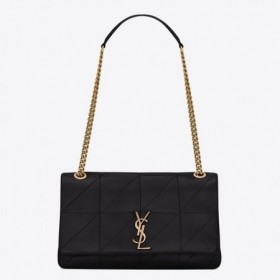 Saint Laurent Mediu Jamie Sac Negru Mozaic Din Piele