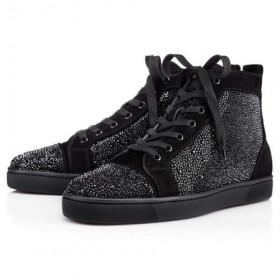 Christian Louboutin Louis Negru Strass