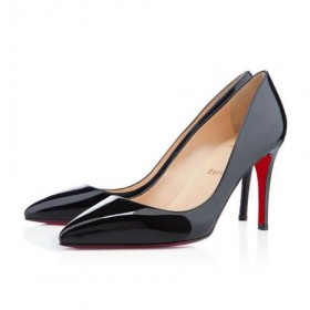 Christian Louboutin Pompe Pigalle 85 mm Negru de Vițel