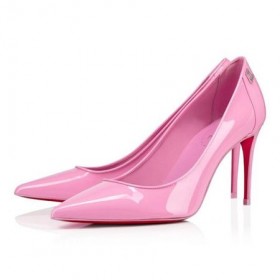 Christian Louboutin Pompe Sportiv Kate Brevet de Vițel 85mm Confeti/lin Confeti Pantofi