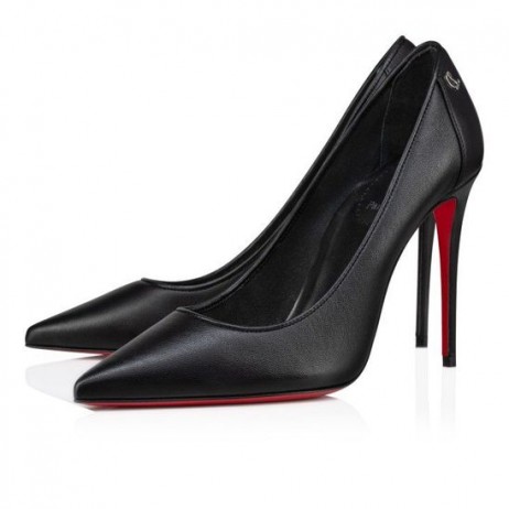Christian Louboutin Športový Kate 100 Mm Čerpadlá Nappa Koža Čierna