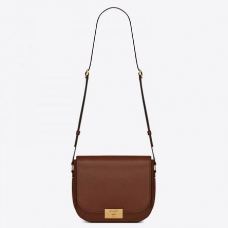 Saint Laurent Betty Aktovka Camel Hladké Kože Saint Laurent Tašky