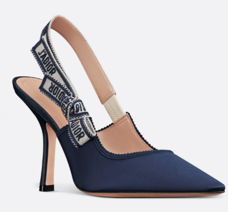 Dior J'ADior Slingback Čerpadla 65mm/95 mm Deep Ocean Modrá