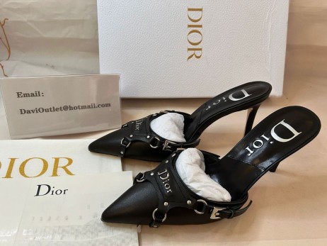 Dior Logo Otroctva Čerpadlá 85mm Čierna