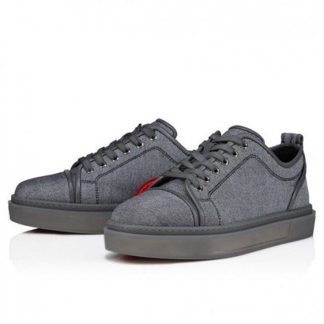 Christian Louboutin Adolon Junior Tenisky Bielizeň A Teľa Kožené Údená Christian Louboutin Topánky