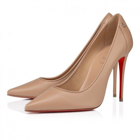 Christian Louboutin Športový Kate 100 Mm Čerpadlá Nappa Kože Blush