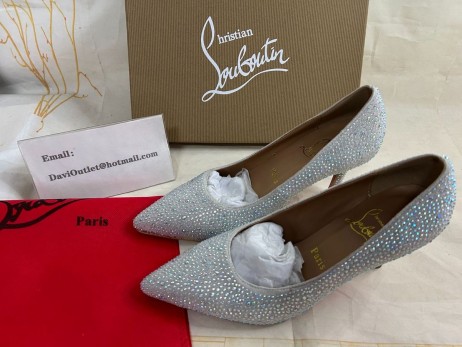 Christian Louboutin Kate Kamienkami 85mm Aurora Borealis Čerpadlá CL Topánky
