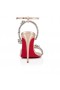 Christian Louboutin Joli Kráľovná 100 Mm Sandále Dúhové Kožené Leche Christian Louboutin Topánky