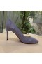 Christian Louboutin Kate Čerpadlá Veau Velours Dymu CL Topánky
