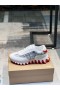 Christian Louboutin Loubishark Donna Monogram Tenisky Biela