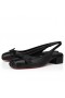 Christian Louboutin Mamaflirt Šatka 30 mm Balerínky Nappa Kože Čierne CL Topánky