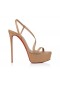 Christian Louboutin Rosalie Alta 150 mm Sandále Dieťa kožené Blush