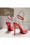 Christian Louboutin Spikoo 100mm Čerpadlá PVC A Kožené Ruža Ružová