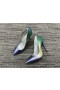 Christian Louboutin Tak Kate Čerpadlá 120 mm Dúhové Kožené Multicolor