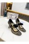 Dior Baby-D Semiš Oka Spp Prst 75mm Čerpadiel Black