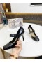 Dior Baby D Evolution Mary Jane 75mm Čerpadiel Black Patent