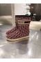 Dior Chez Moi Granville Členok Boot Červená