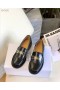 Dior Kód Loafer Kartáčovaný Teľacina Čierna