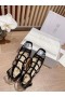 Dior La Parisienne Čierna Lakovaná Koža Teľa