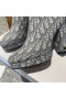 Dior Šikmé Tlač Podpätky Boot Šedá