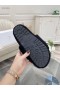 Dior Listov Vyšívané Bavlnené Black Shearling