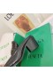 Bottega Veneta Tkaných Black Krokodíla Plastický Kožené Bottega Veneta Topánky